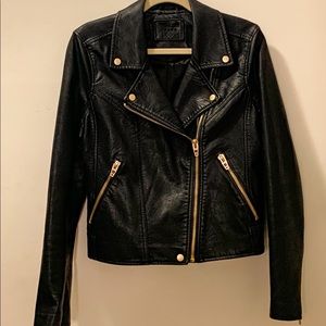Faux Leather Jacket - BLANK NYC